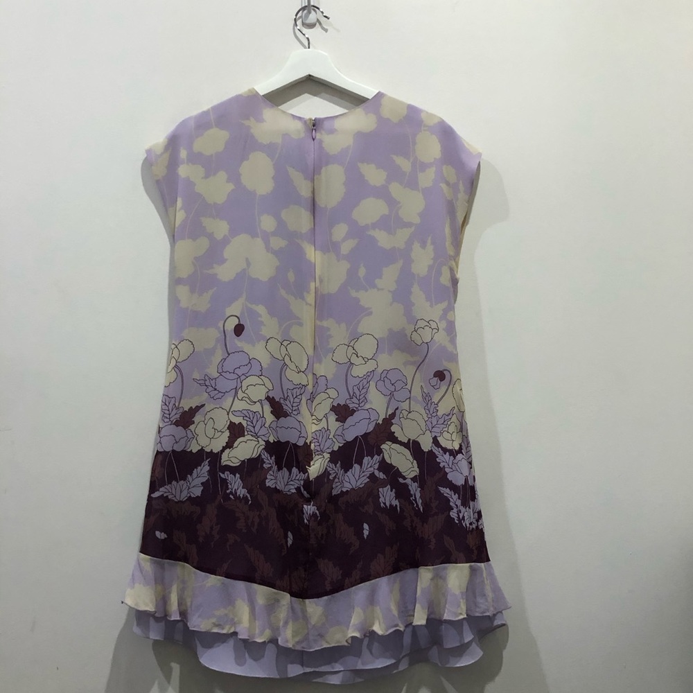 SOLD Anna sui floral shift dress silk sample - Picture 5 of 8